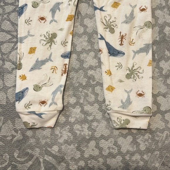 Chickpea Pajamas 4 Piece Set Sea Life 24m - Picture 7 of 8